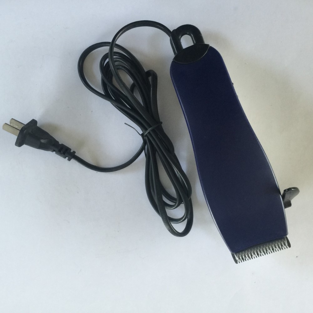 Convenient Powerful Pet Grooming Clipper Blue Color 50 / 60 Hz With Hanger Loops